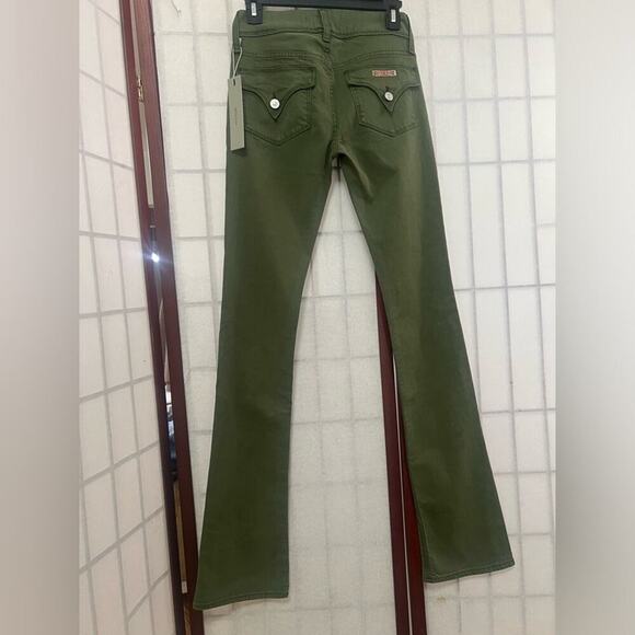 Hudson Jeans Women's Boot Cut in Forest Green - Picture 3 of 10